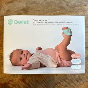 Owlet smart sock 3rd generation. Excellent condition. Cleaned regularly. Baby